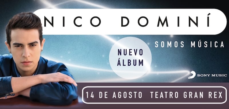 Nico Domini en el Gran Rex 2015: Precios y entradas en venta