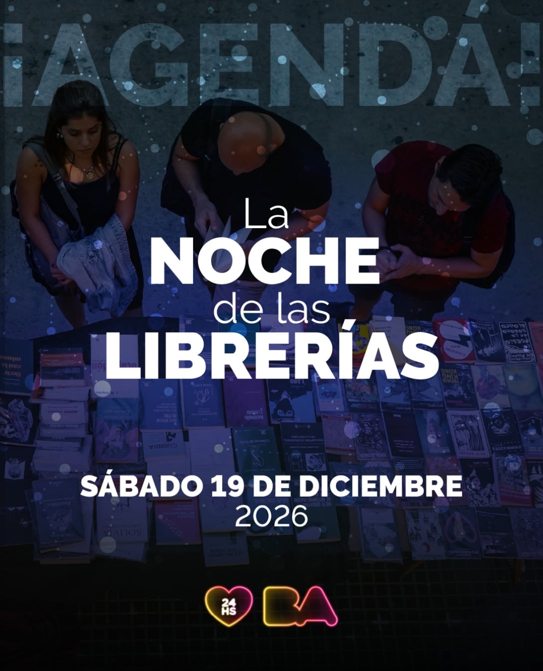La Noche de las Librerías 2026 en Buenos Aires