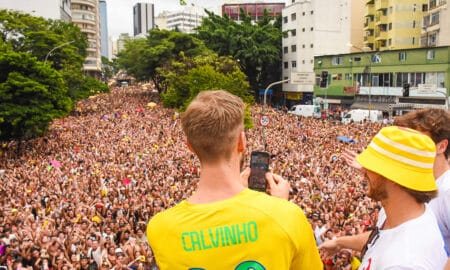 Calvin Harris en el Carnaval de São Paulo, antes del Rio Summer Sounds 2027 en Copacabana
