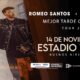 Romeo Santos en Argentina 2026: Estadio Vélez con Prince Royce