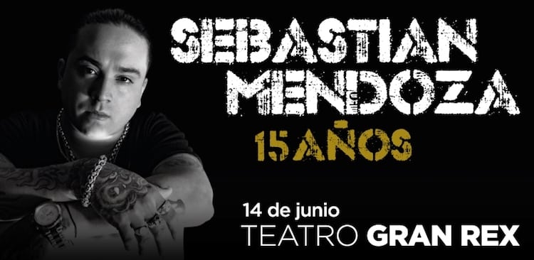 Sebastian Mendoza en el Gran Rex 2017: Precios y entradas en venta