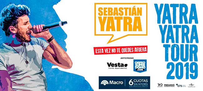 Sebastian Yatra en Córdoba 2019: Precios y entradas para el Orfeo