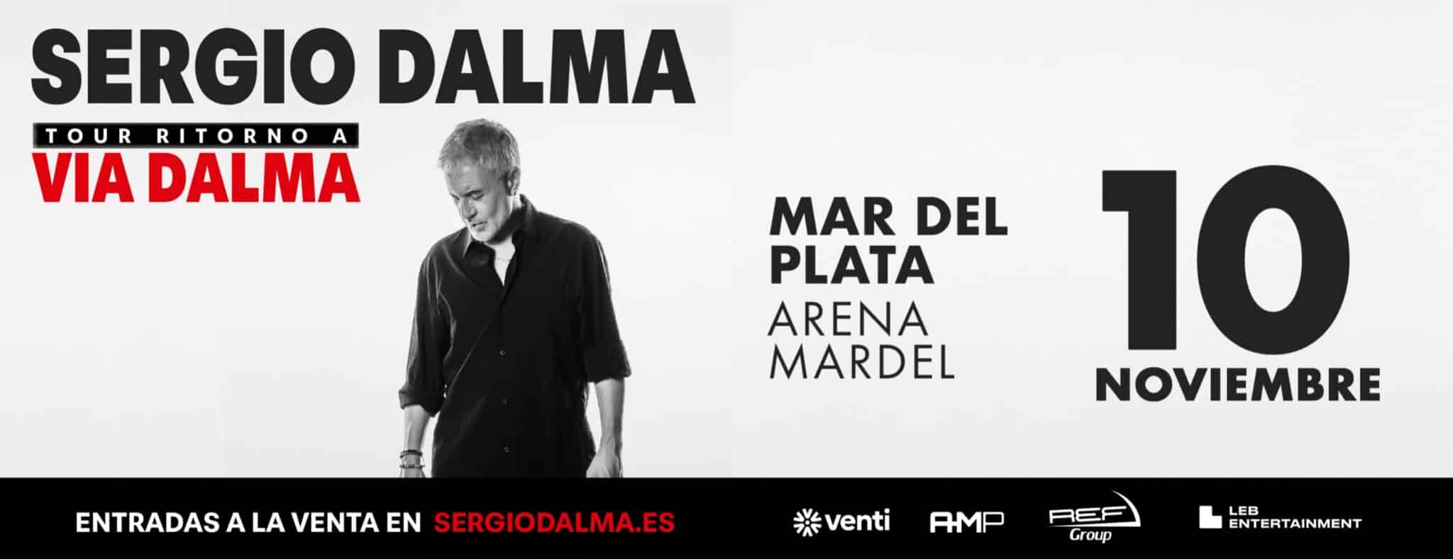 Sergio Dalma en Mar del Plata 2026: Arena Mardel Plata