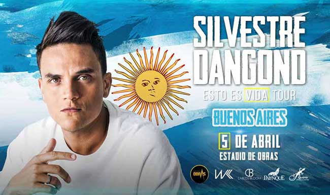 Silvestre Dangond en Argentina 2019: Estadio Obras, precios y entradas