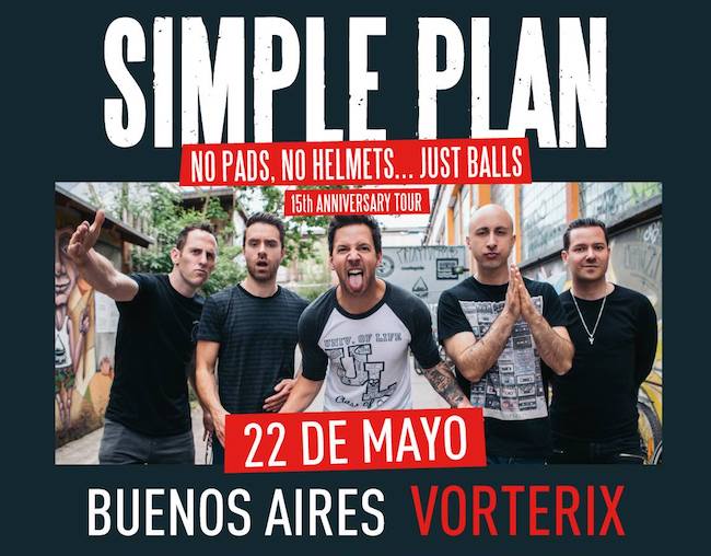 Simple Plan en Argentina: Precios y entradas en venta