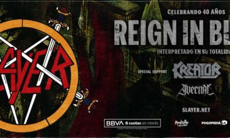 Slayer en Argentina 2026: Movistar Arena