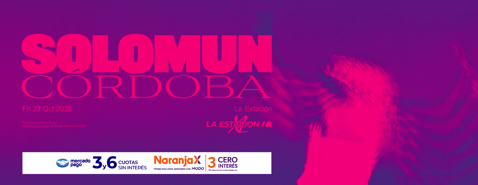 Solomun en Córdoba 2026: La Estación XL