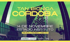 Tan Biónica en Córdoba 2026: Estadio de Instituto