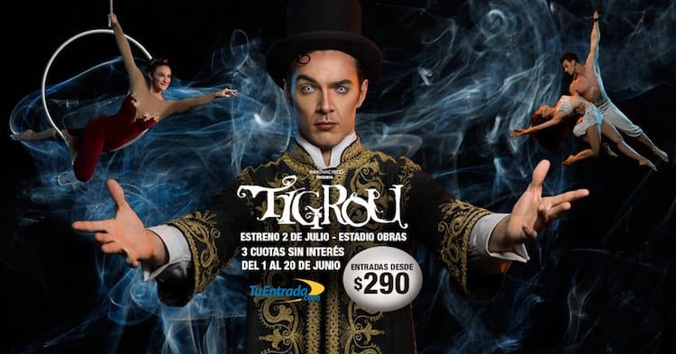 Tigrou en Buenos Aires 2016: Precios y entradas en venta