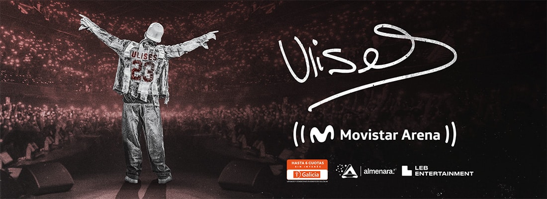 Ulises Bueno en el Movistar Arena 2026