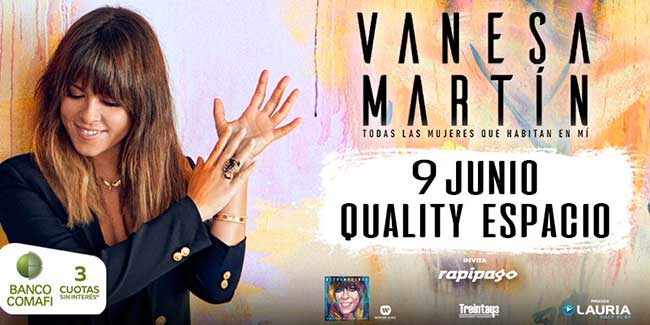 Vanesa Martin en Córdoba 2019 (Quality Espacio): Precios y entradas