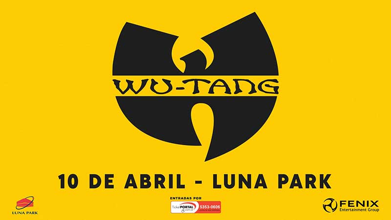 Wu Tang Clan en Argentina 2020: Luna Park