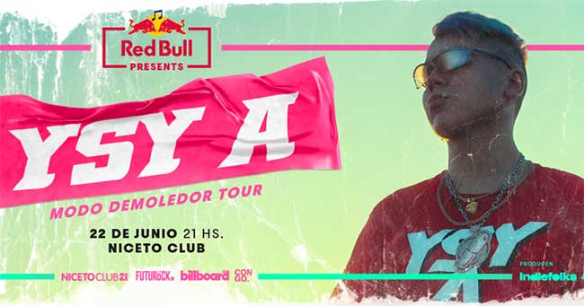 [YSY A en Niceto 2019] > Precios, entradas, descuentos y puntos de venta